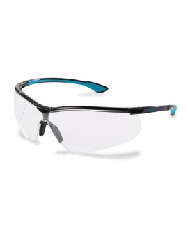 Schutzbrille Uvex sportstyle schwarz-blau-schwarz