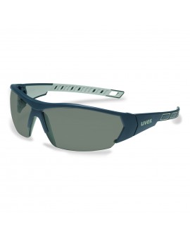 Schutzbrille/Sonnenbrille Uvex i-works anthrazit-grau, PC grau