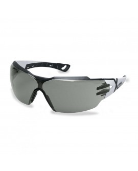 Schutzbrille/Sonnenbrille Uvex pheos cx2 weiss/schwarz, PC grau