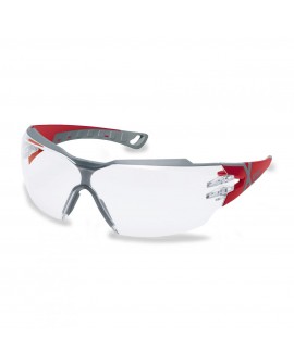 Schutzbrille Uvex pheos cx2 rot/grau