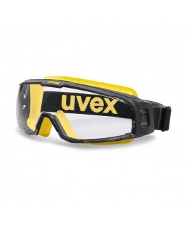 Schutzbrille Uvex u-sonic grau-gelb