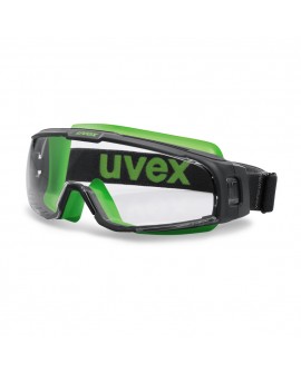 Schutzbrille Uvex u-sonic grau-lime
