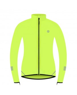 Proviz Women Classic Windproof Pack-it Jacket neon yellow