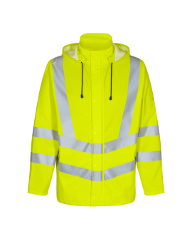 Regenjacke Engel Safety mit Belüftung am Rücken EN ISO 20471_3