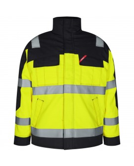 Engel Winterjacke Safety+ Multinorm EN ISO 20471 (Stufe 2) warngelb/schwarz