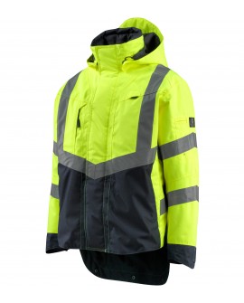 hi-vis gelb/schwarzblau