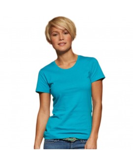 Damen T-Shirt Slim Fit James & Nicholson