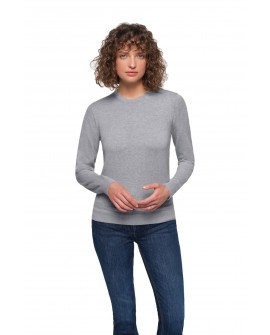 Damen Pullover Hakro 135 Premium-Baumwolle