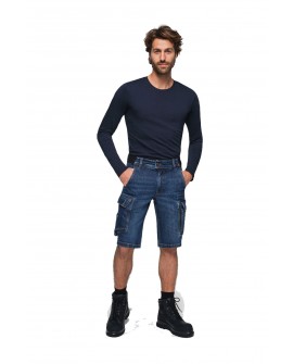 Worker-Jeansshorts Hakro 736 Dyneema® X-Stretch Eco
