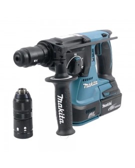 Akku Bohrhammer Makita DHR243RTJ 3 Funktionen 18V inkl. 2 Li-Ionen 5.0Ah Akkus