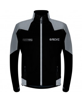 Proviz Men Nightrider Cycling Jacket 2.0 black