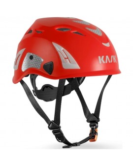 Industrie Schutzhelm Kask Superplasma AQ hi-viz warnrot