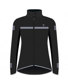 Proviz Woman Softshell Cycling Jacket black