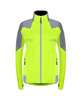 Proviz Woman Nightrider Cycling Jacket 2.0 neon yellow