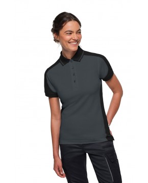 Damen Poloshirt Hakro 339 Contrast Mikralinar® Eco