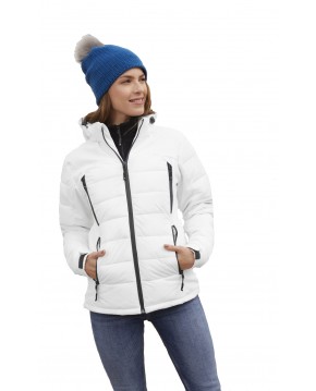 Damen Hybrid Thermojacke James & Nicholson