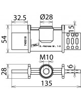 Erdungspatrone NH 1, 2, 3