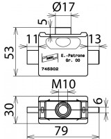 Erdungspatrone NH 00