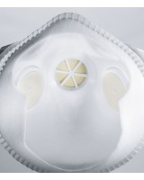 Grosse Einatmungsventile ermöglichen einen sehr geringen Einatmungswiderstand