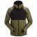 khaki grün/schwarz