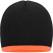 black/orange