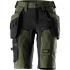 khaki grün/schwarz