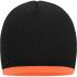 black/orange